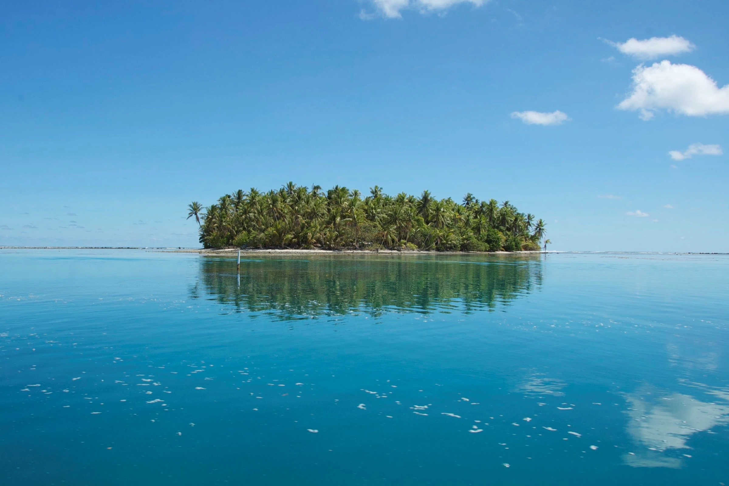 Scenic view of Tokelau