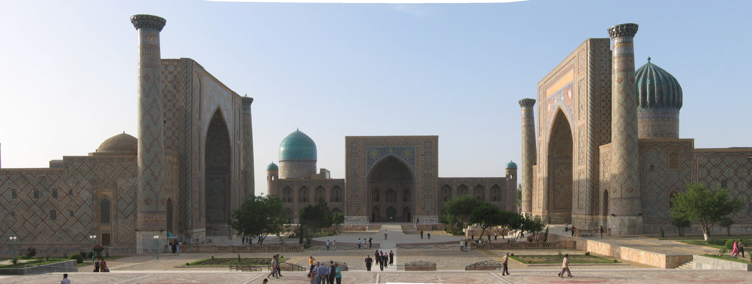 Scenic view of Uzbekistan