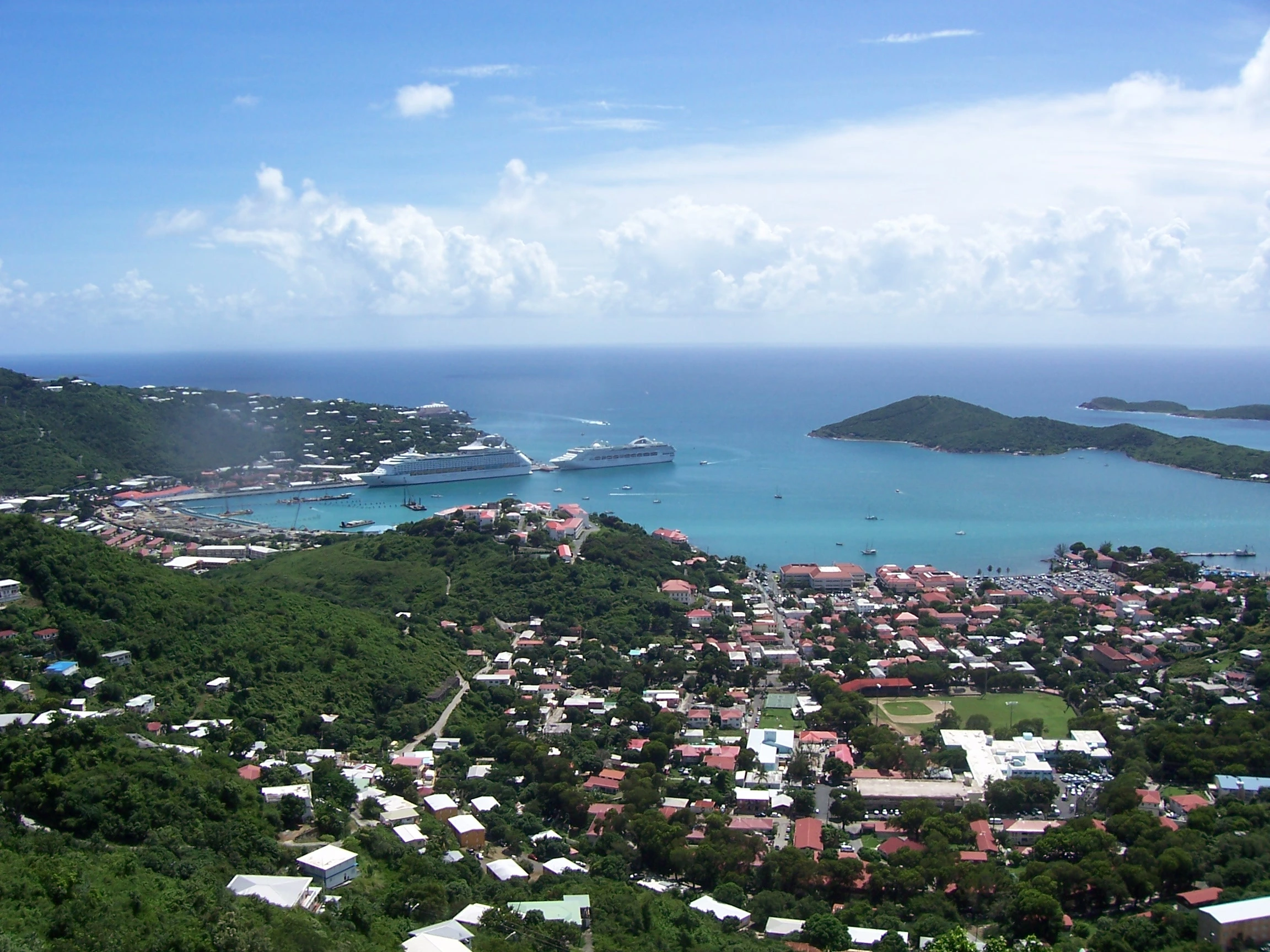 Scenic view of Virgin Islands, U.S.