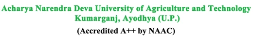 Acharya Narendra Deva University of Agriculture and Technology logo