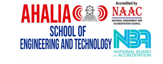 Ahalia School of Engineering and Technology logo