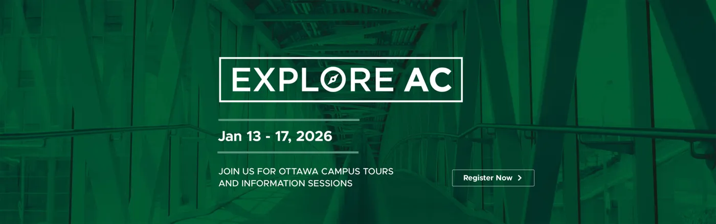 Banner image from the Algonquin College website