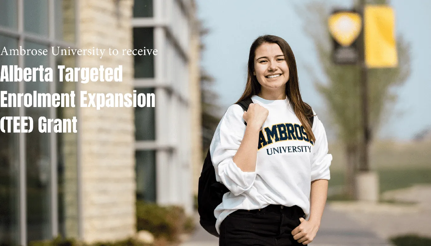Banner image from the Ambrose University website