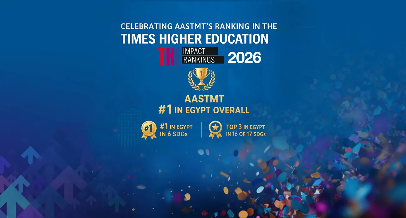 Banner image from the Arab Academy for Science & Technology website