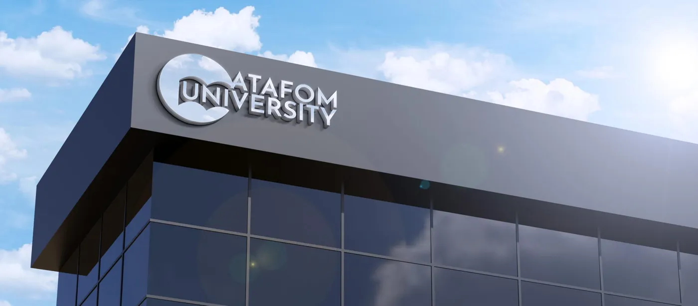 Banner image from the ATAFOM University International website