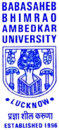 Babasaheb Bhimrao Ambedkar University logo