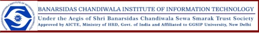Banarsidas Chandiwala Institute of Information Technology logo