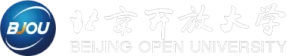 Beijing Open University logo