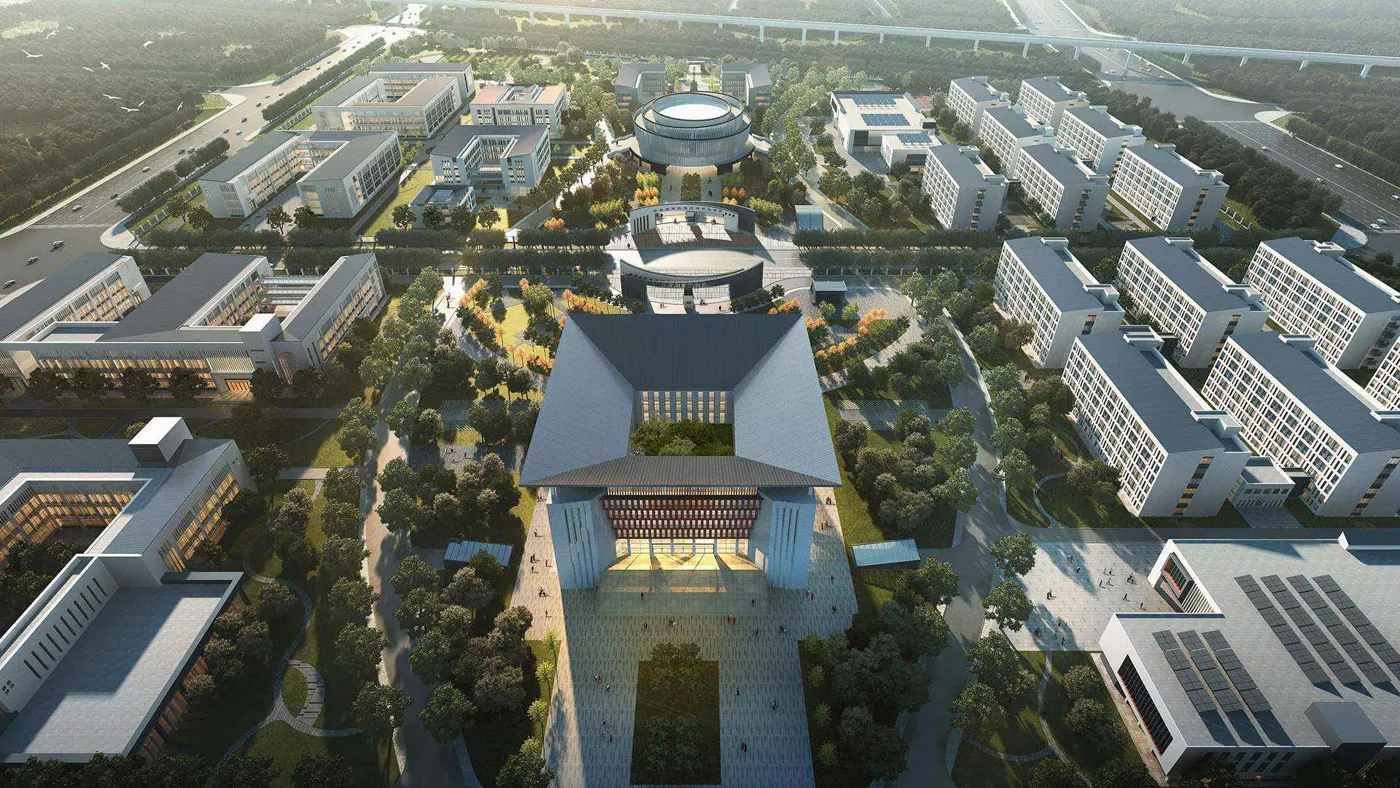 Banner image from the Bengbu Urban Rail Transit Vocational College website