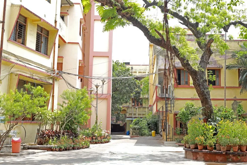 Banner image from the Bijoy Krishna Girls' College website