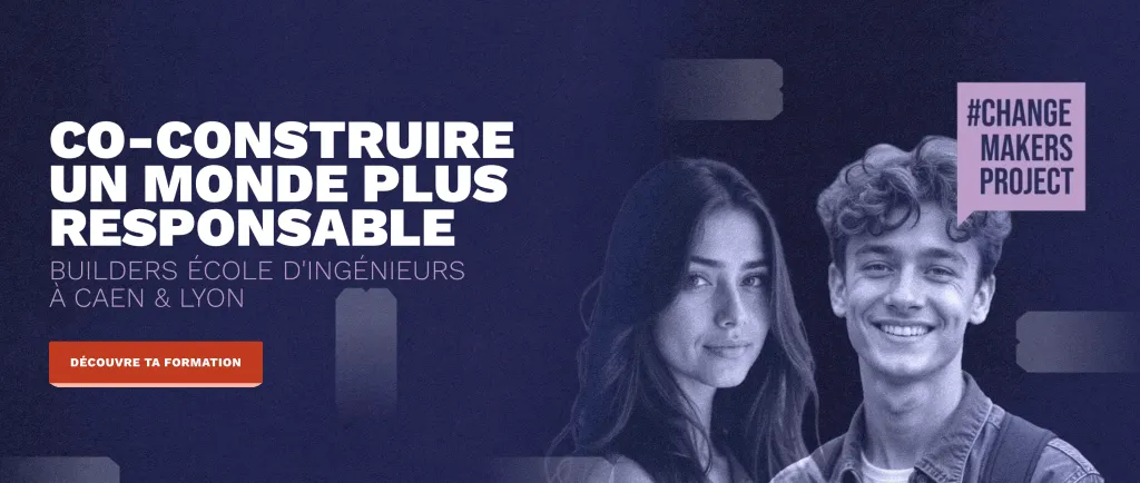 Banner image from the Builders École d'ingénieurs website