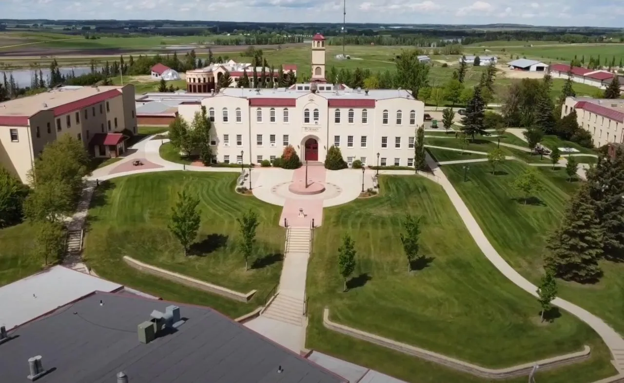 Banner image from the Burman University website