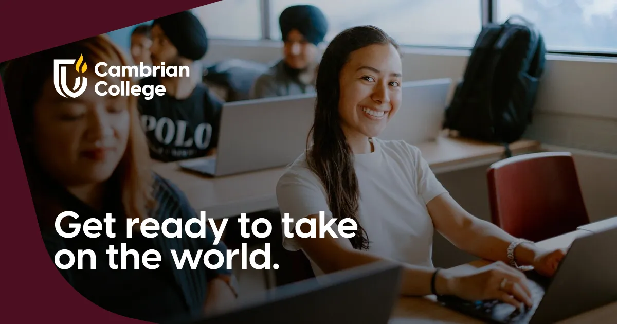 Banner image from the Cambrian College website
