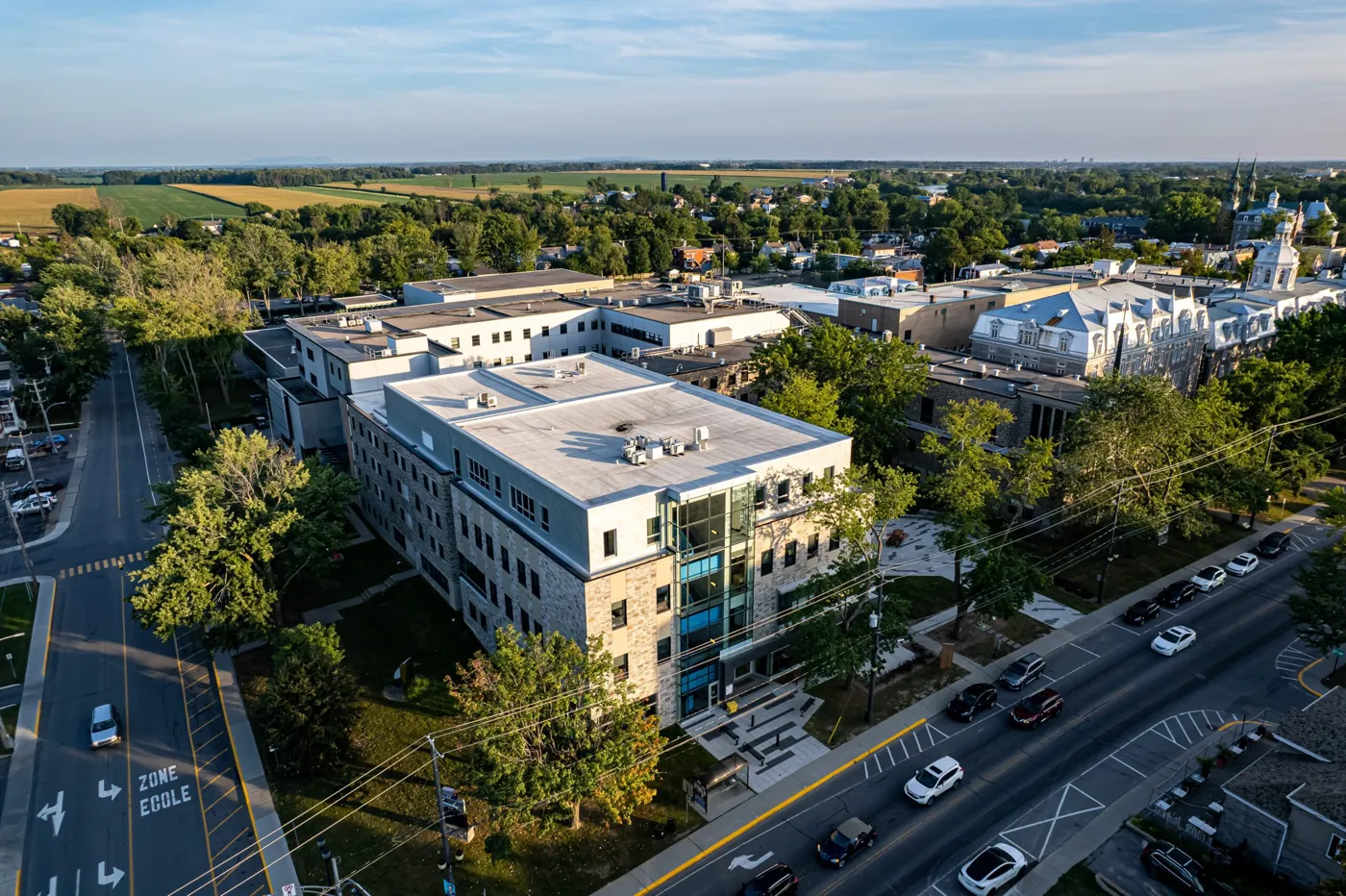 Banner image from the Cégep de Lanaudière website