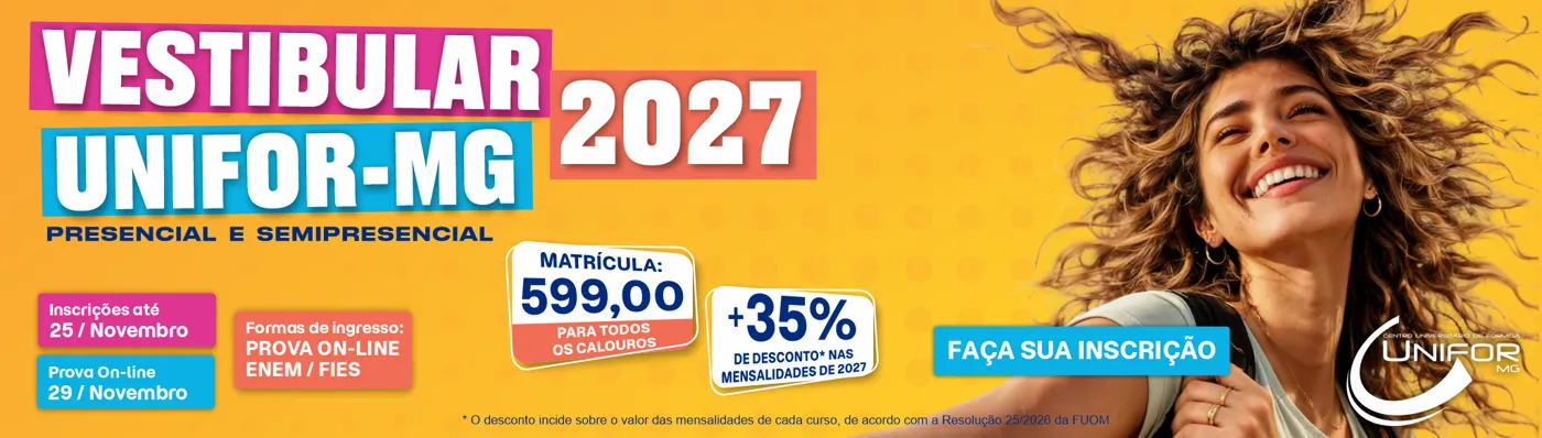 Banner image from the Centro Universitário de Formiga website