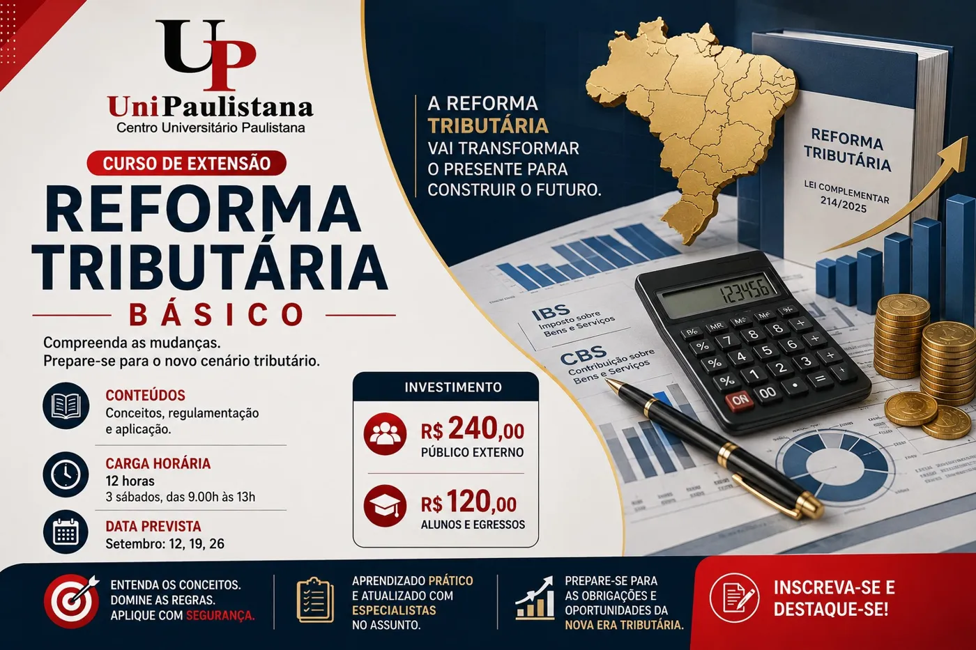 Banner image from the Centro Universitário Paulistano website