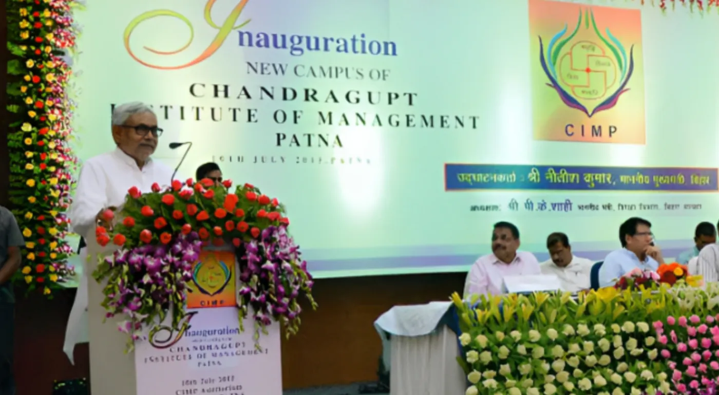 Banner image from the Chandragupt Institute of Management website