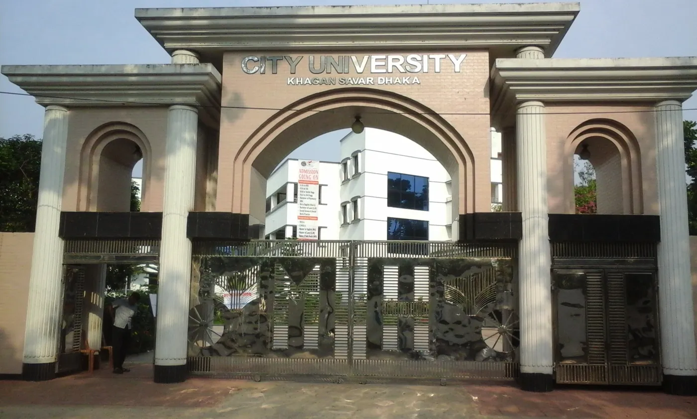 Banner image from the City University website