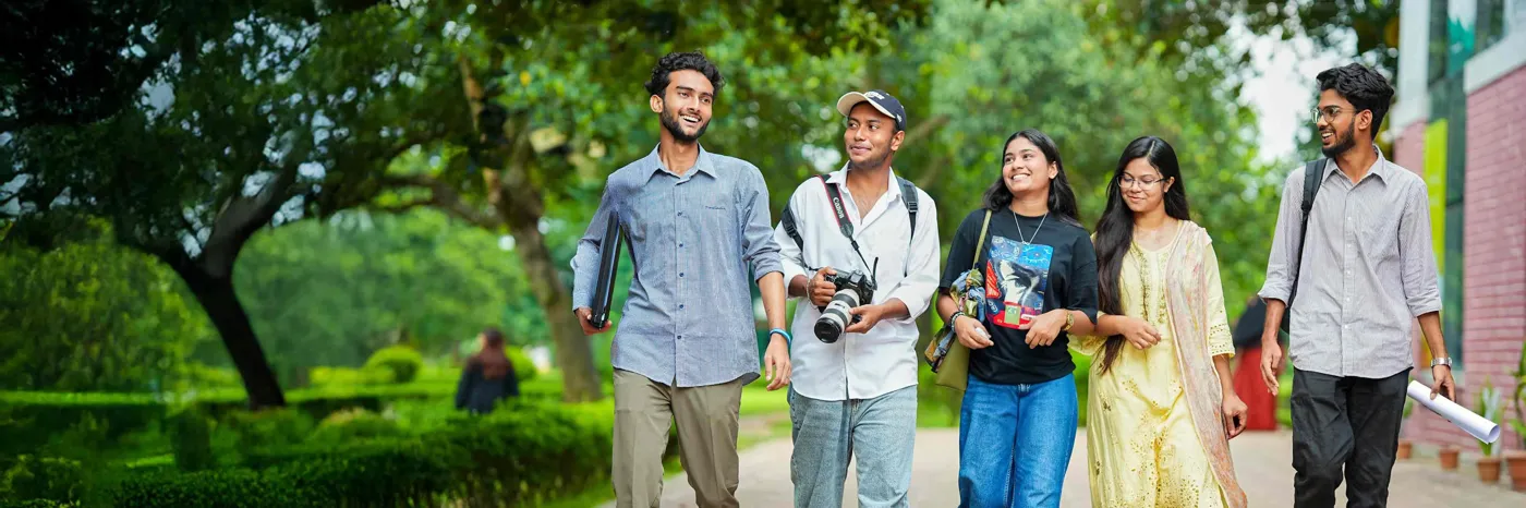 Banner image from the Daffodil International University website