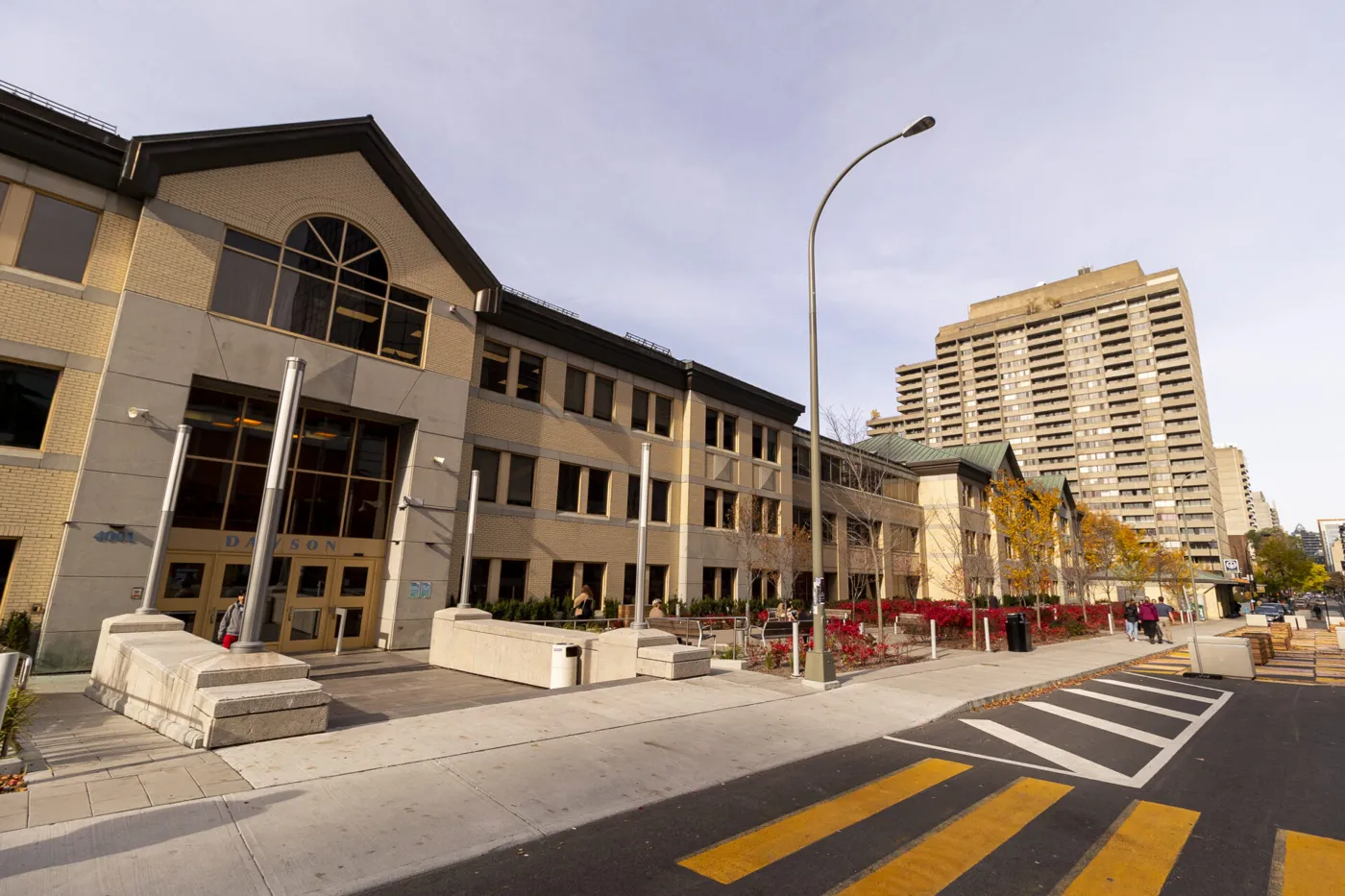 Banner image from the Dawson College website