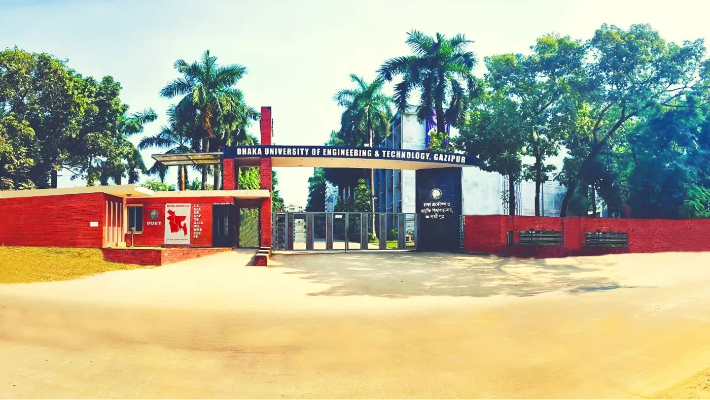 Banner image from the Dhaka University of Engineering & Technology website