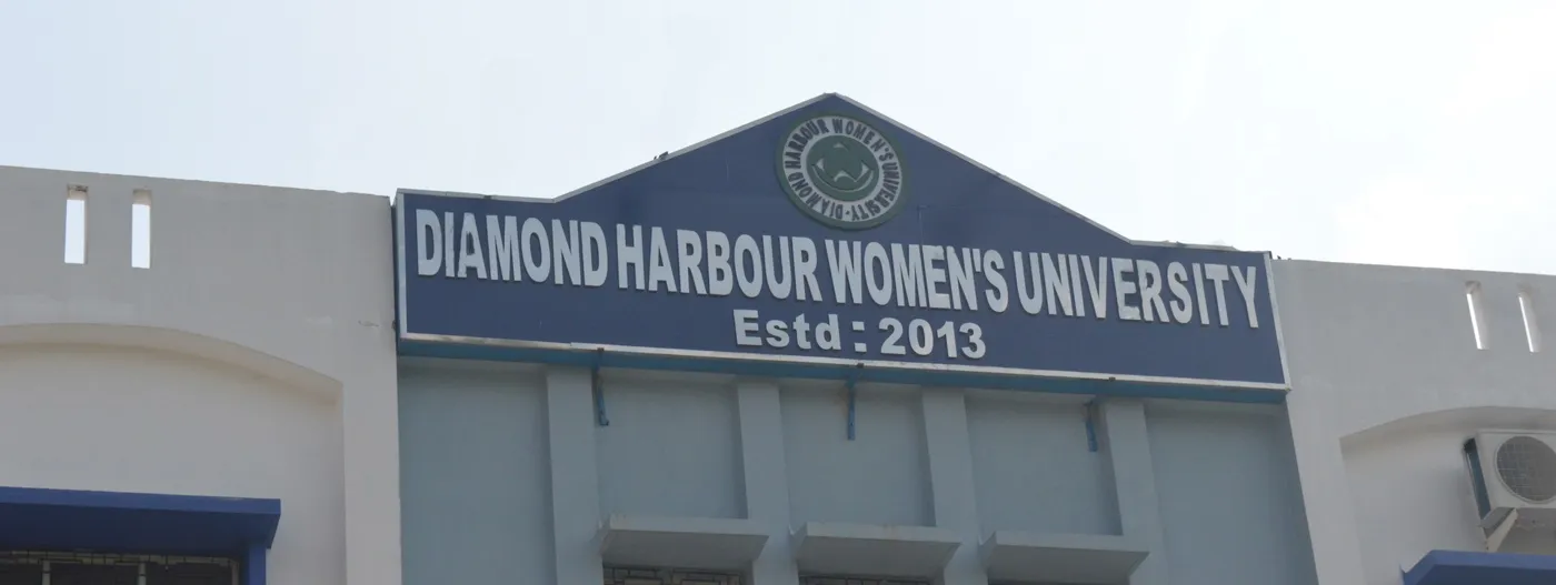 Banner image from the Diamond Harbour Women's University website