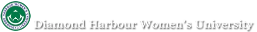 Diamond Harbour Women's University logo