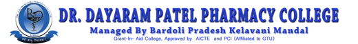 Dr. Dayaram Patel Pharmacy College logo