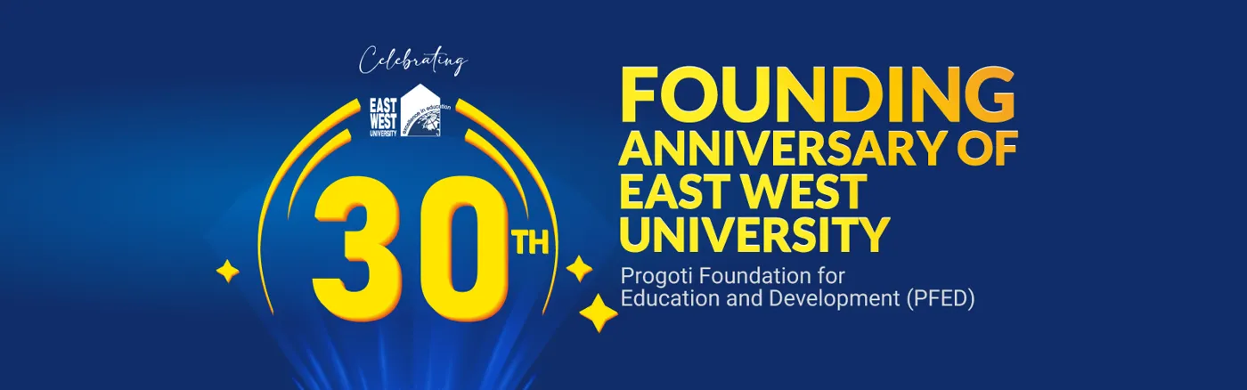 Banner image from the East West University website