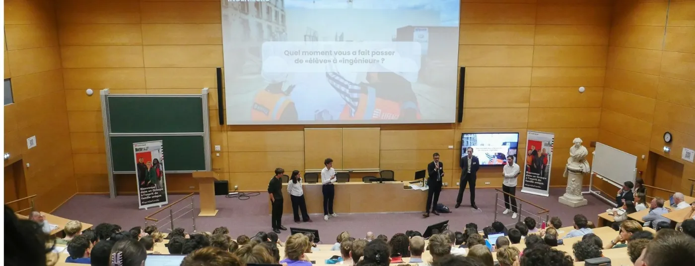 Banner image from the École nationale des ponts et chaussées website