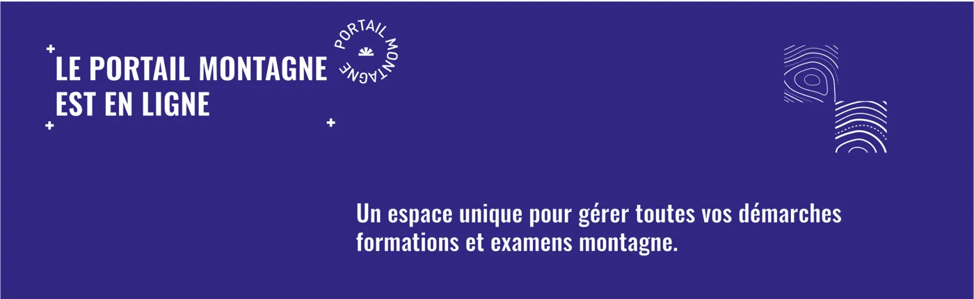 Banner image from the École nationale des sports de montagne website