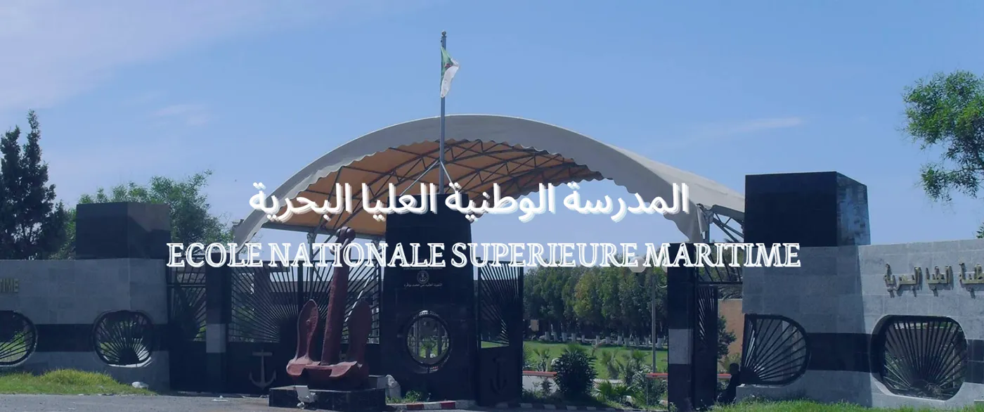 Banner image from the École Nationale Supérieure Maritime website