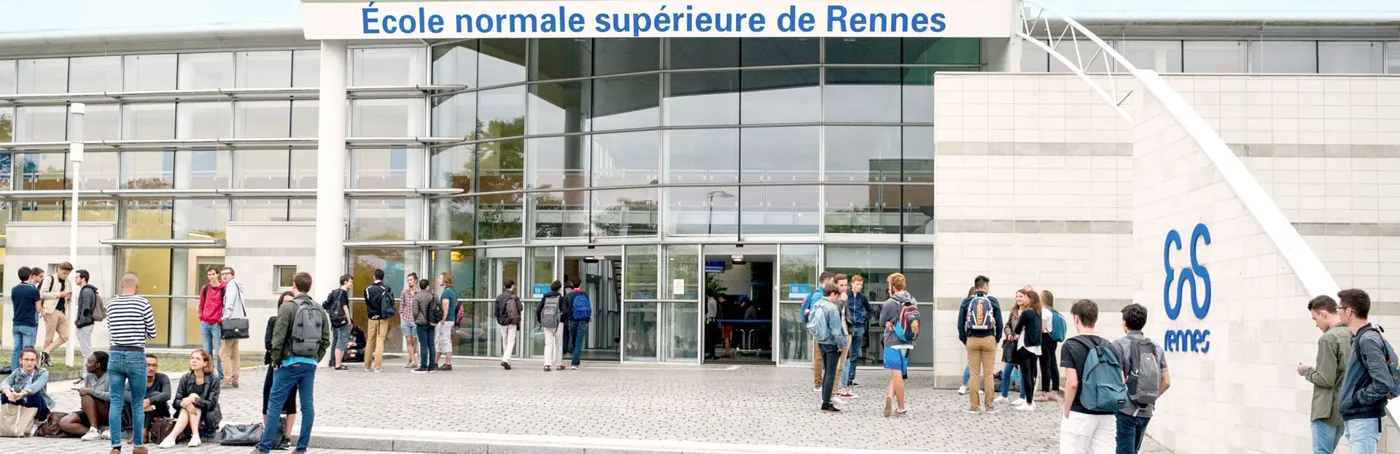 Banner image from the École Normale Supérieure de Rennes website
