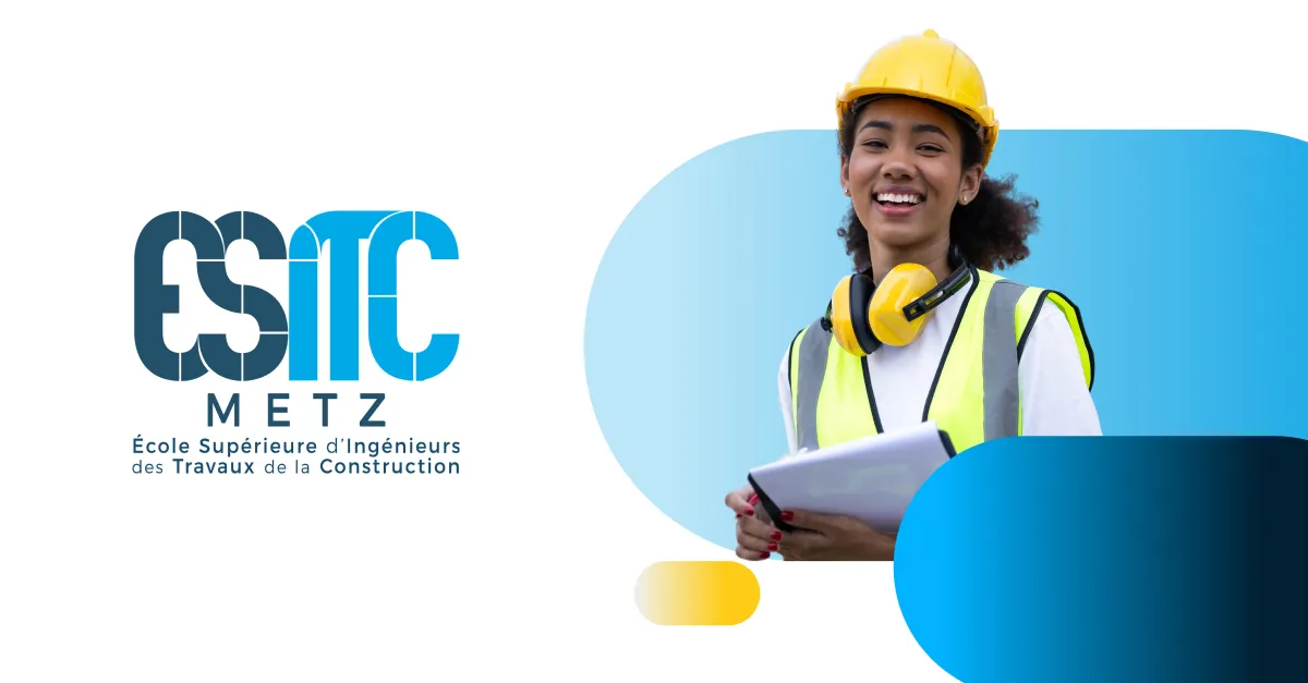 Banner image from the École Supérieure d'Ingénieurs des Travaux de la Construction de Metz website