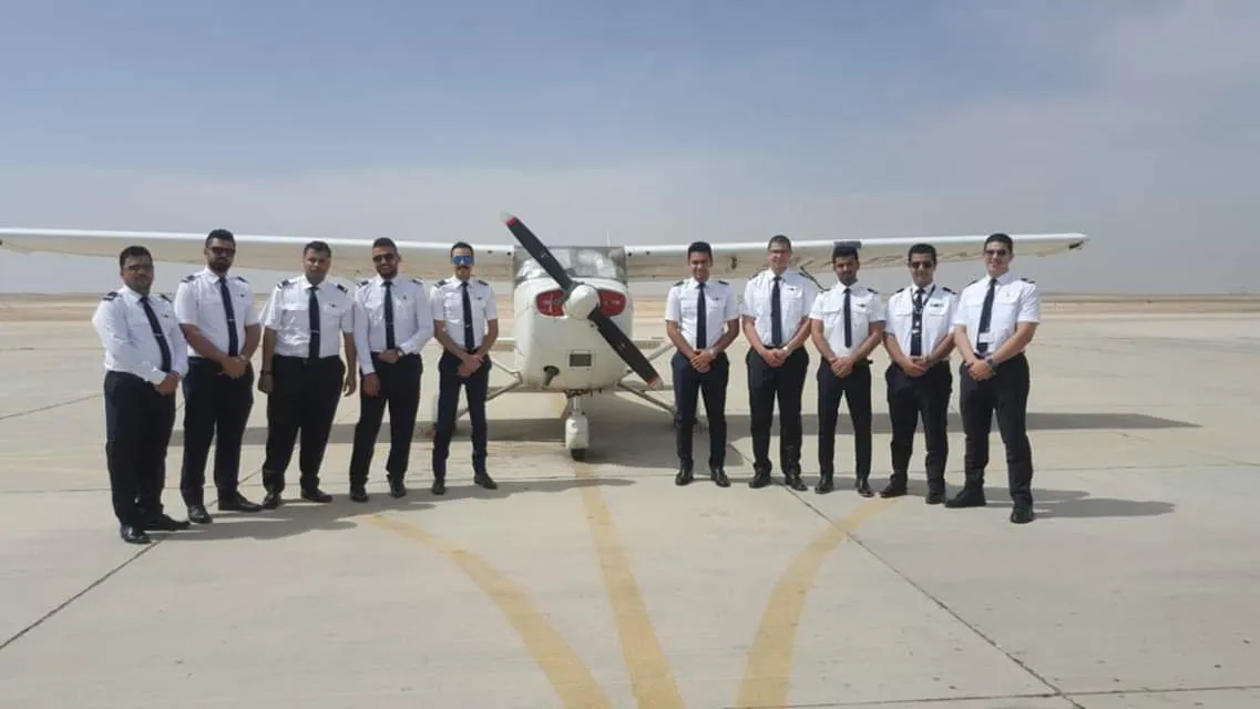 Banner image from the Egyptian Aviation Academy website