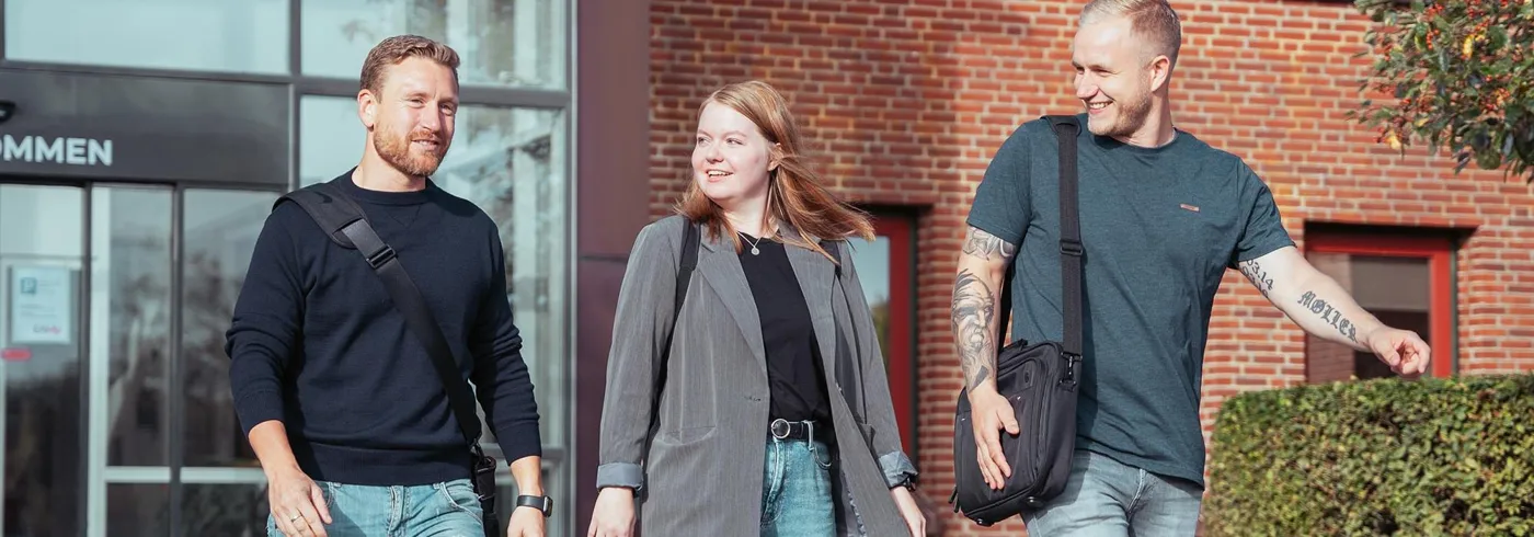 Banner image from the Erhvervsakademi MidtVest website