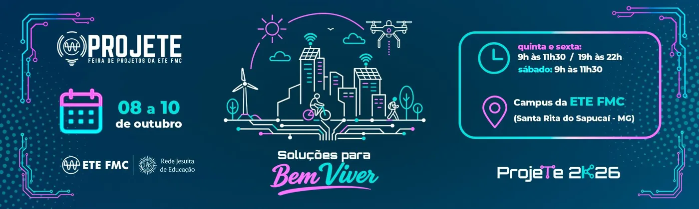 Banner image from the Escola Técnica de eletrônic website