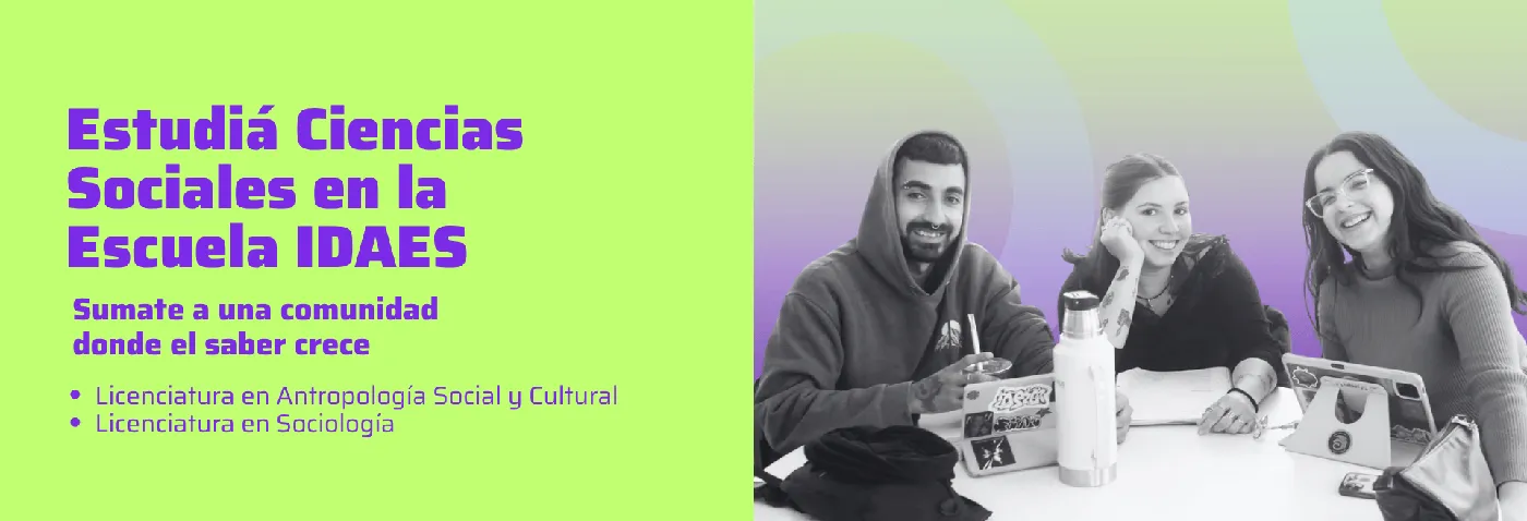 Banner image from the Escuela Interdisciplinaria de Altos Estudios Sociales website