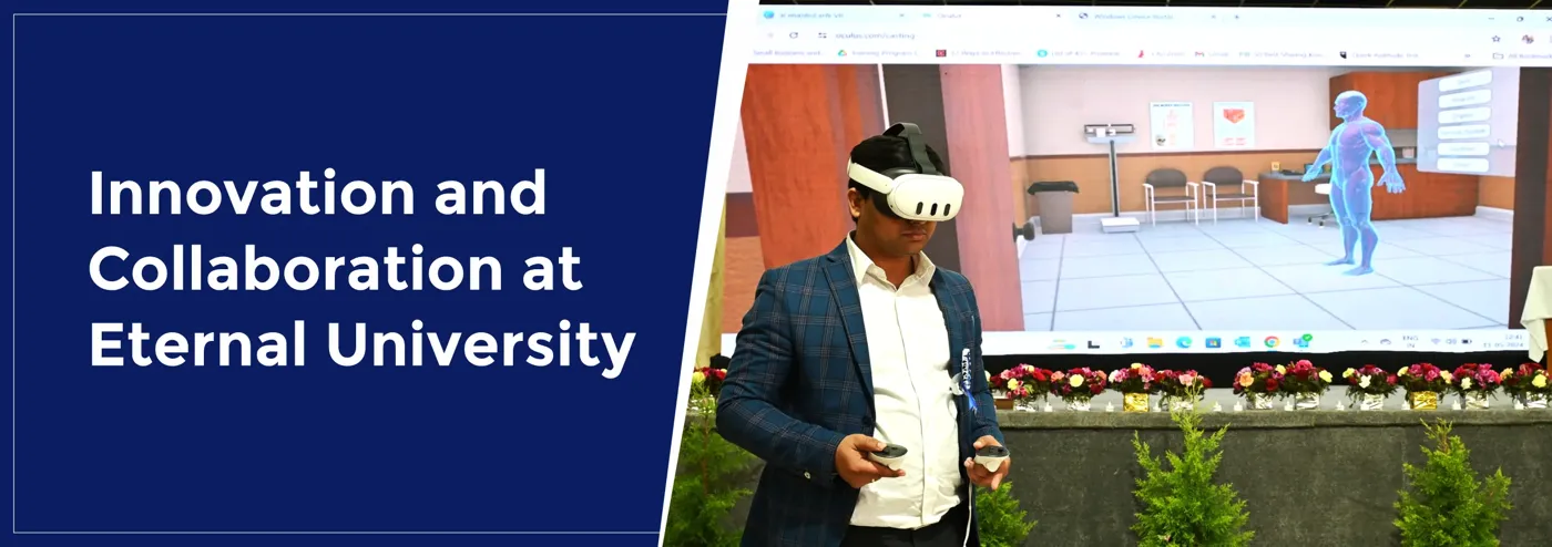 Banner image from the Eternal University website