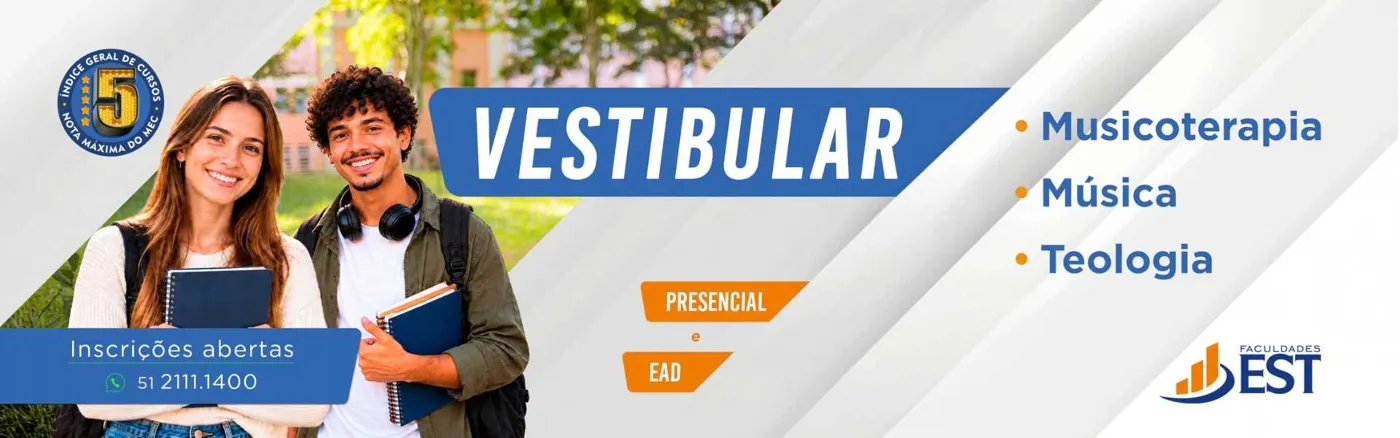 Banner image from the Faculdades EST website