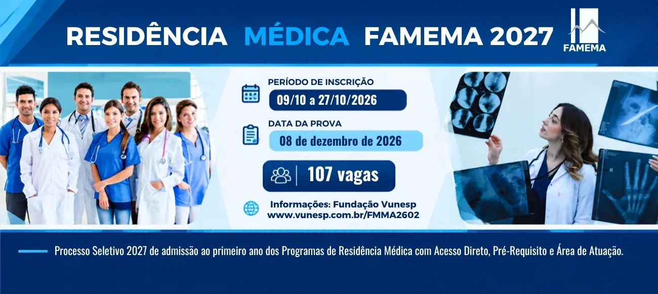 Banner image from the Faculty of Medicine of Marília website