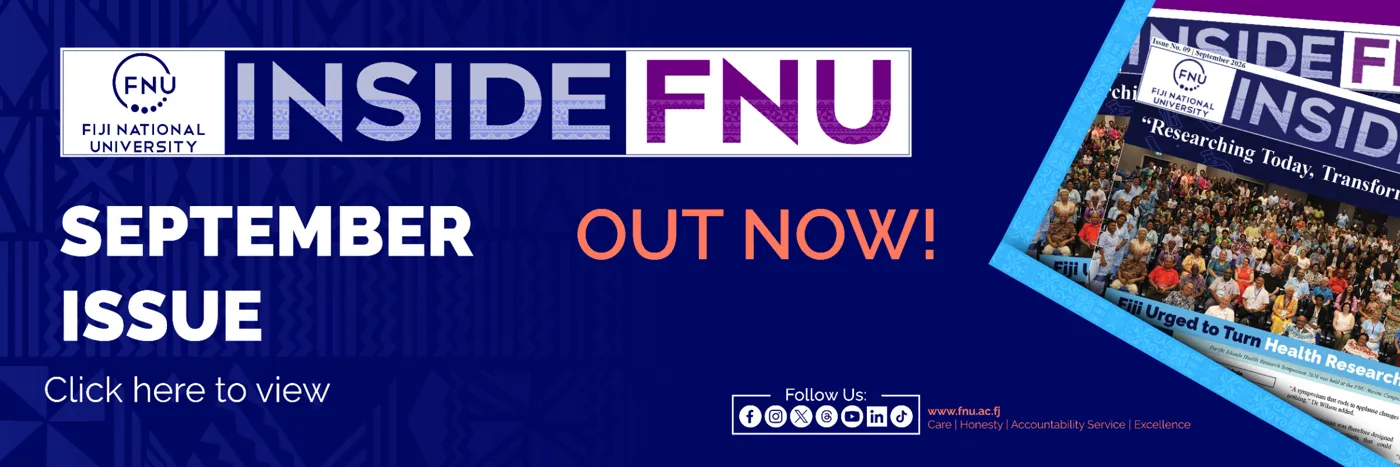 Banner image from the Fiji National University website