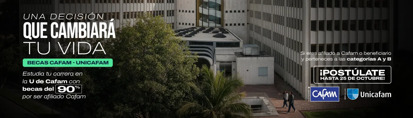 Banner image from the Fundación Universitaria Cafam website