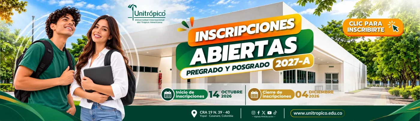 Banner image from the Fundación Universitaria Internacional del Tropico Américano website