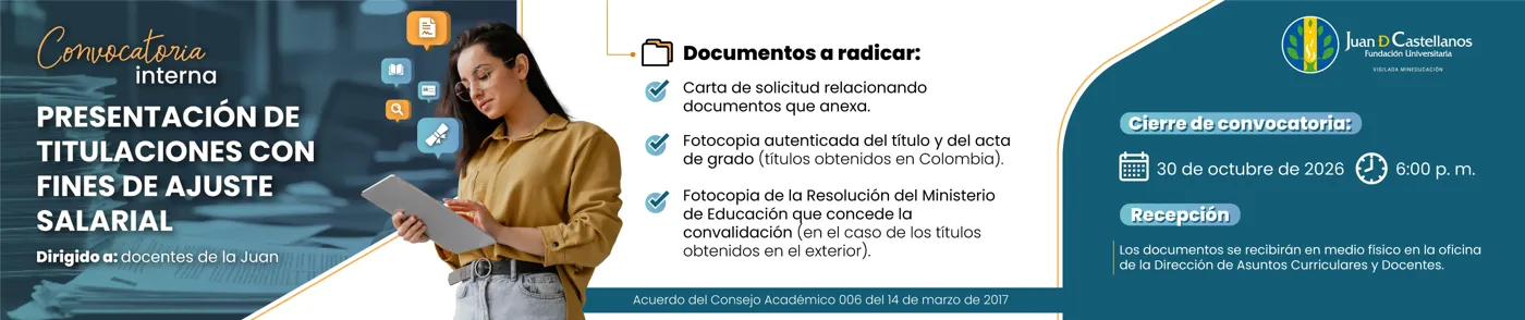 Banner image from the Fundación Universitaria Juan de Castellanos website