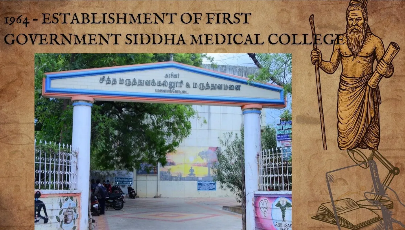 Banner image from the Government Siddha Medical College & Hospital Palayamkottai website