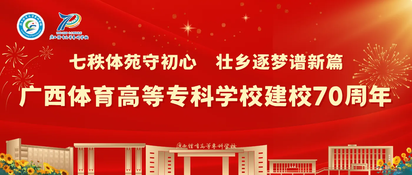 Banner image from the Guangxi College of Physical Education website