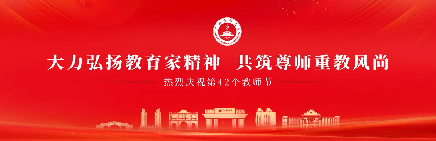 Banner image from the Guangxi Medical University website