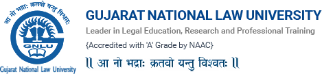 Gujarat National Law University logo