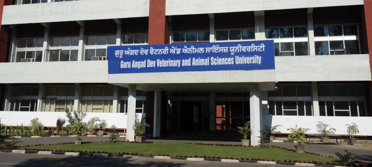 Banner image from the Guru Angad Dev Veterinary and Animal Sciences University website